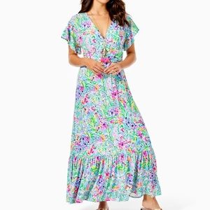 Lilly Pulitzer Jessi MIDI Dress Sz S